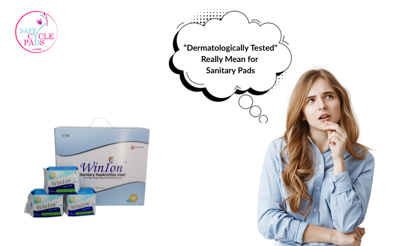 Close-up of Winalite Winion pad with soft breathable top layer on clean white background