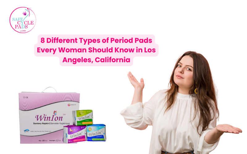 different types of period pads
