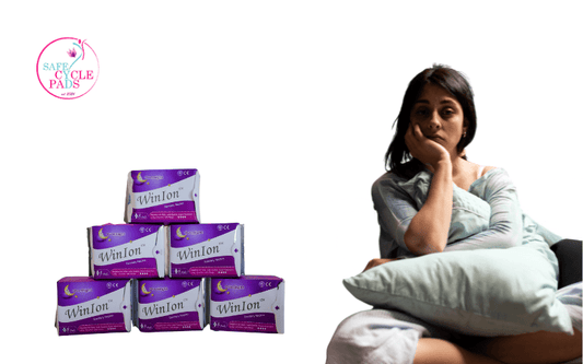 Embarrassed by Overnight Stains? Night Pads Are the Solution - Safe Cycle Pads