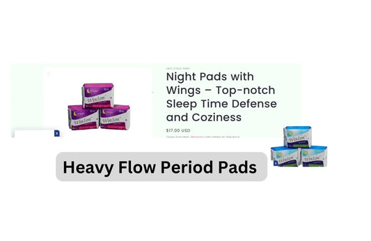 Super Absorbent Heavy Flow Period Pads | Night Pads and Maxi Pad Solutions - Safe Cycle Pads