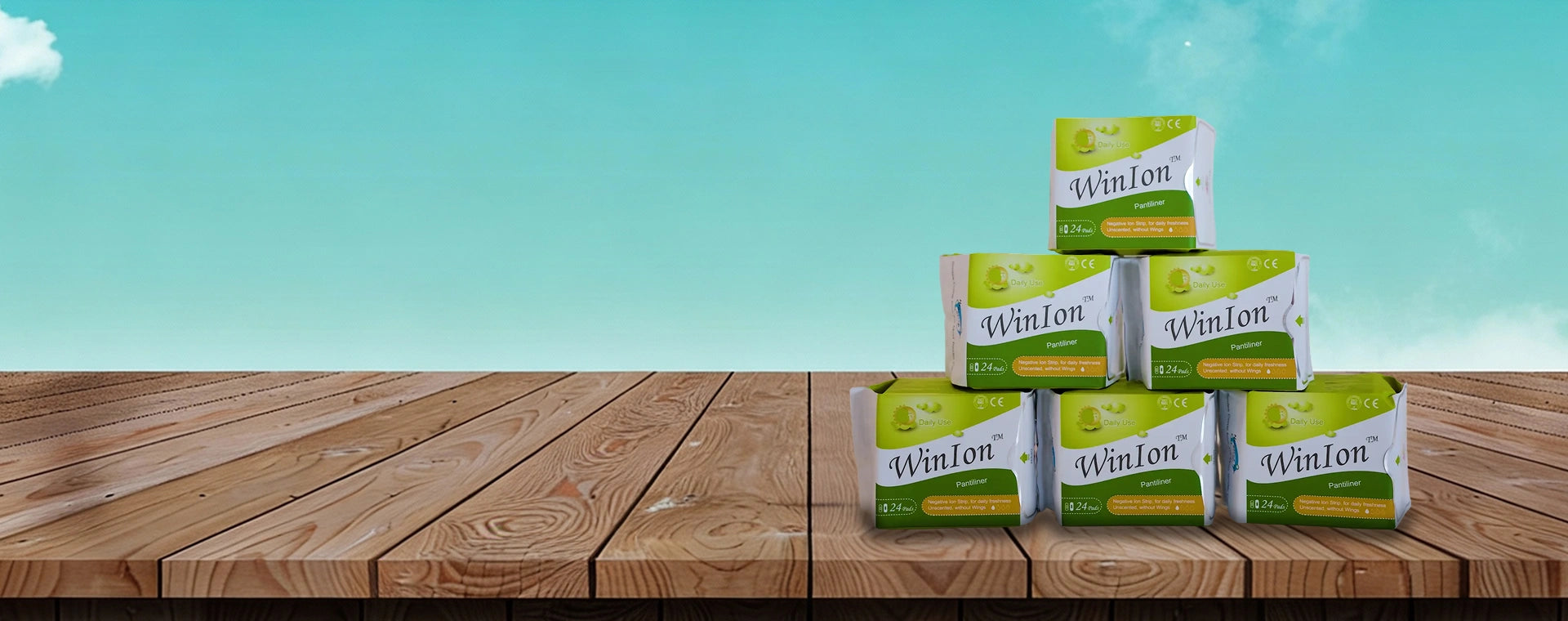 sanitary napkin banner